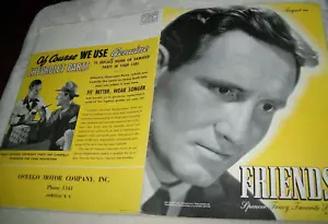 Aug 1941 Chevy Friends Magazine-Oswego Motor Co NY-Spencer Tracy Station Wagon - Foto 1 di 3