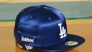 LOS ANGELES DODGERS UNDEFEATED X NEW ERA SATIN ROYAL 59FIFTY FITTED HAT - Picture 1 of 10