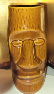 Vintage 2001 hellblau Tiki Becher Ersatz Zubehör Bar Ware Vase Tasse - Bild 1 von 4