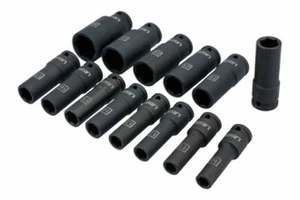 Juego de enchufes de impacto profundo láser 6712 1/2"D 14 piezas - Imagen 1 de 12