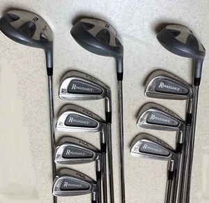 FILA Renaissance II Iron Set (4-PW) and #1,3,5 Metal Woods Ladies -10 Golf Clubs - Picture 1 of 24