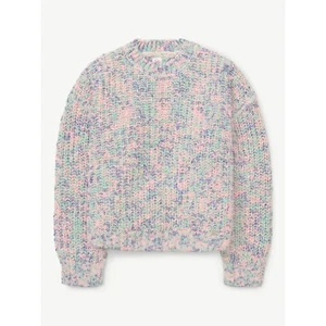Justice Girls Crew Neck Popcorn Sweater, Size XL PLUS - Color:Silver Fern - Picture 1 of 3