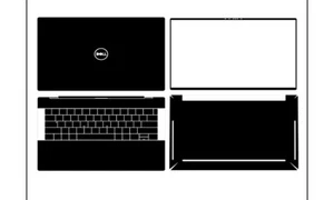 Blume, Camouflage Laptop Aufkleber Skin für 2024 14,5" DELL XPS 14 9440 - Bild 1 von 21