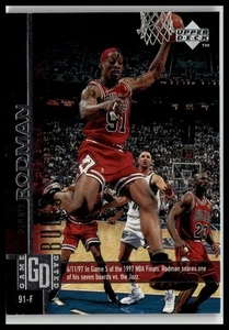 1997-98 Upper Deck #198 Dennis Rodman - Picture 1 of 2