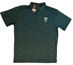 Polo Portland Timbers talla grande para hombre, nuevo verde antigua nuevo con etiquetas - Imagen 1 de 13