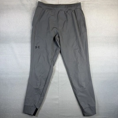 Pantalones de chándal Under Armour imparables para hombre grandes grises ajustados rendimiento 1352027 Foto 1 de 4