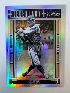 2025 Panini Three & Two legendary JOE SEWELL #ed 23/32! Cleveland Guardians - Picture 1 of 2