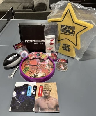 Astroworld Travis Scott World Tour Gear Merch Bundle Lot Utopia Promo CDs Cards - Image 1 of 4