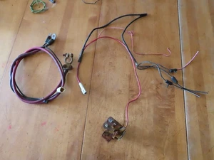 MOPAR 60s 70s  POSITIVE BATTERY CABLE RELAY STARTER WIRE CONNECTOR OEM - Picture 1 of 7