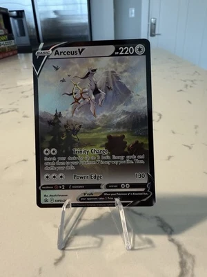 Arceus V SWSH204 Sword & Shield Promo Card Holo Rare NM Pokemon TCG English - Image 1 of 4
