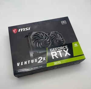MSI GeForce RTX 3070 VENTUS 2X OC 8GB GDDR6 Graphics Card - Picture 1 of 9