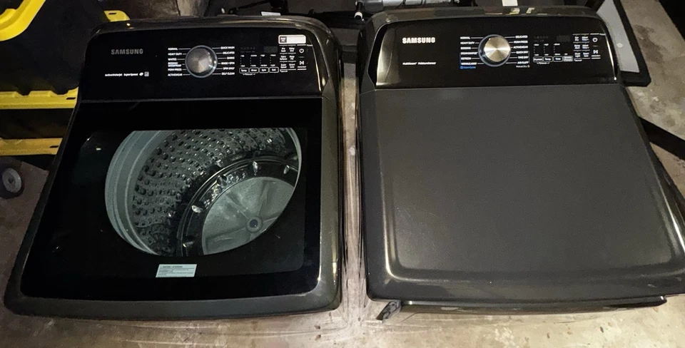 Samsung Top load Washer And Front Load Dryer. Excellent Condition! - Image 1 of 4