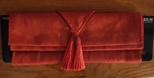 Borlas de corredor de mesa Robert Stanley imitación seda 72x13" NUEVO rojo brillante 100 % poliéster - Imagen 1 de 5