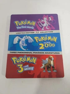 Pokémon 3 Blu-ray Komplett Movie Steelbook Limited Edition Top Zustand  - Bild 1 von 9