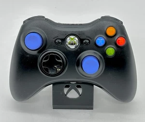 Controlador Inalámbrico Original OEM Microsoft Xbox 360 1403 Negro LIMPIO PROBADO GUC - Imagen 1 de 12