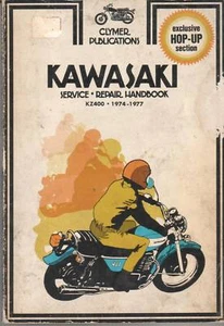 CLYMER KAWASAKI KZ400 SERVICE - REPAIR HANDBOOK M355 - Bild 1 von 2