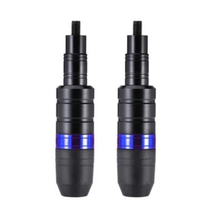 2x Universale 8mm Motociclo Telaio Slider Cadente Incidente Protettore Per Honda - Picture 1 of 4