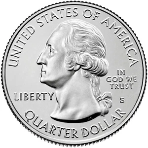 2020 S American Samoa National Parks ~ America the Beautiful ~ BU from Mint Roll - Picture 1 of 2