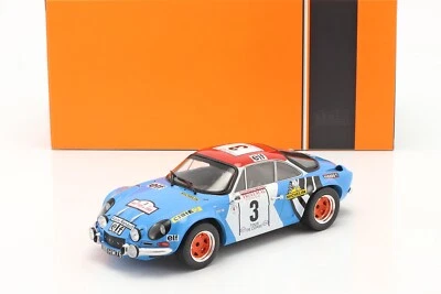 ALPINE RENAULT A110 1800 #3 B.Darniche Tour de Corse 1973 - 1/18 - IXO - Изображение 1 из 4