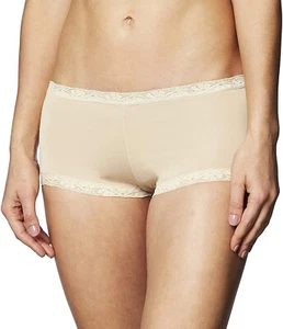 Maidenform 258988 Women's Dream Cotton with Lace Boyshort Underwear Size Medium - Picture 1 of 2
