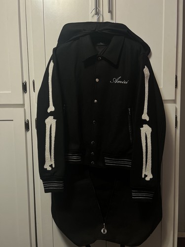 Amiri Bones Varsity Giacca Uomo Taglia Media