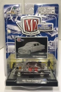 1951 FORD Crestliner Clearly Auto Thentics Diecast Toy 01:64 Scale M2 Machines - Picture 1 of 3