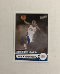 2005-06 Bazooka Topps Shaun Livingston Rookie Clippers