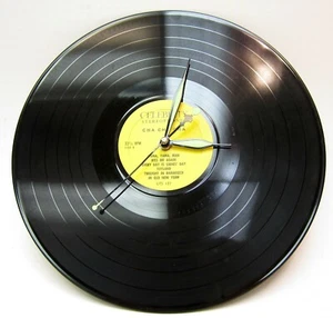 RELOJ DE PARED COLGANTE DE COLECCIÓN LP DISCO DE VINILO ""CHA CHA CHA"" ALIMENTADO POR BATERÍA - Imagen 1 de 4