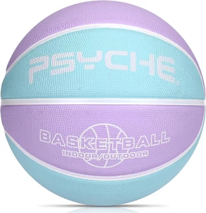Wisdom Leaves Kids Youth Basketball Size 5 (27.5") Rubber Indoor Outdoor Basketb - Picture 1 of 12