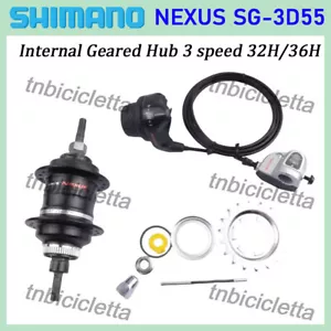 Shimano NEXUS SG-3D55 Internal Geared Hub 3 speed Shifter Lever 1pcs 32H/36H - Picture 1 of 7