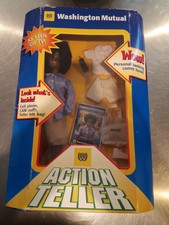 Washington Mutual ação teiier Boneca Afro-Americana