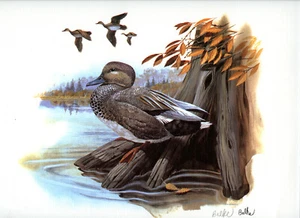 1992 Don Balke Duo Signed Lithograph - Fleetwood - Picture 1 of 1