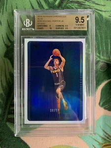 2018 Panini Chronicles Studio Michael Porter Jr.  #299 Rc Blue /99 BGS 9.5 RARE! - Picture 1 of 2