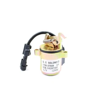 12V Diesel Generator Engine Stop Solenoid 0428 7583 - Picture 1 of 5