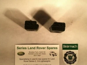 OEM Land Rover Series 2, 2a & 3 Bearmach Tailgate Buffers x 2 332146 - Picture 1 of 3