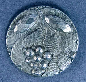 DECORATIVE METAL CLOTHING BUTTON -SET OF 2 - Picture 1 of 1