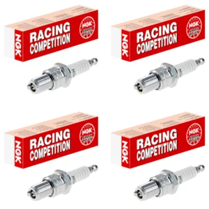 CANDELE DI ACCENSIONE KIT 4x ORIGINALE NGK RACING B10EG PUNTA DI PLATINO - Foto 1 di 2