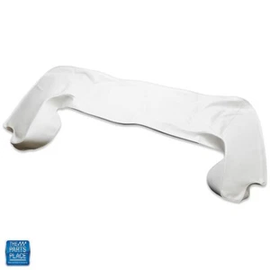 68-72 Cutlass 442 Skylark Chevelle GTO Convertible Top Boot White Vinyl New - Picture 1 of 2