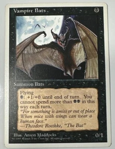 Vampire Bats MtG Magic Fourth Edition 1995 - Picture 1 of 2