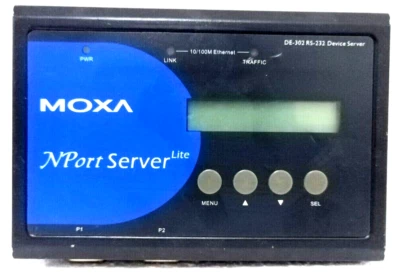 MOXA DE-302 NPort Server Lite - Image 1 of 4