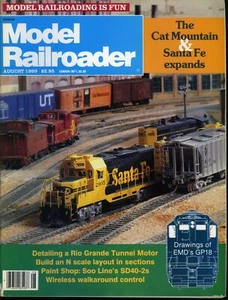 REVISTA MODELO FERROCARRIL AGOSTO 1989 VOL 56, Nº 8 Modelo Ferrocarril - Imagen 1 de 1