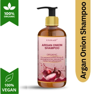 Unisaif Argan Onion Organic Shampoo, Hair Growth & Hair Loss Control, For Men - Picture 1 of 4