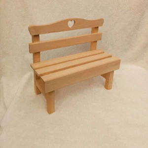 Bench Figurine Micro Furniture Ornaments Miniature Park Bench - Picture 1 of 12