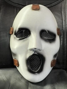 Fertig Brandon James MTV Bildschirm Geistergesichtsmaske Cosplay - ERWACHSENENGRÖSSE - Bild 1 von 4