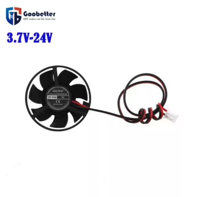 4010 41x10mm Silent Hydraulic 24V/12V/5V/3.3V 4cm Cooling Fan for Car Navigation - Image 1 of 4