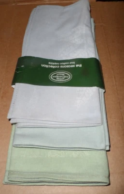 Servilletas de cocina 3 Portmeirion The Seasons Collection 100 % algodón verde 45x45 cm Foto 1 de 4