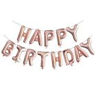 Large Happy Birthday Self Inflating Balloon Banner Bunting Party Decoration Uk