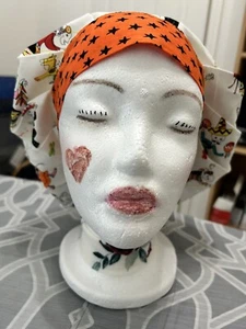 Dia De Los Muertos Scrub Cap. Women's Surgical Bonnet. - Picture 1 of 5