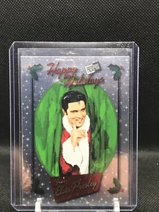 2006 Press Pass Happy Holidays Elvis Presley Silver Foil Card - Picture 1 of 2