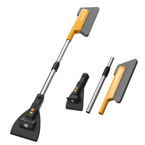 Ice Scraper & Extendable Snow Brush Emergency Snow Shovel w/ Foam Grip - Picture 1 of 18